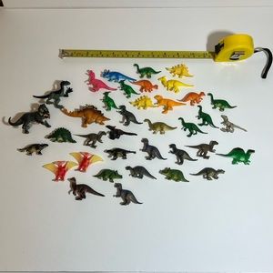 Unbranded Generic Dinosaur Toy Lot Bundle Mixed Lot of 37
